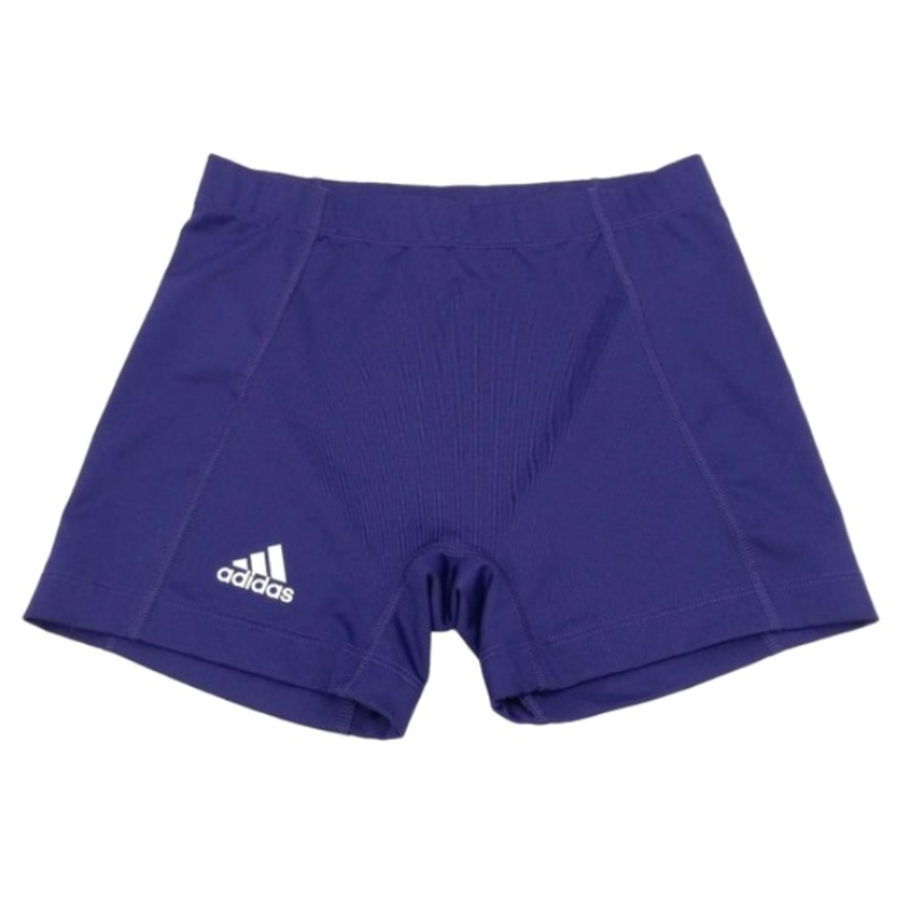 Adidas Purple Volleyball Shorts Techfit Climalite Athletic Activewear M